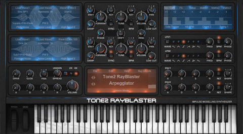 Tone2's Rayblaster – Sound Oracle's Top 10 Go-To VST Synths 2016 – Sound Oracle Blog 
