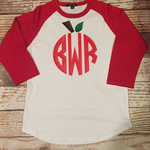 apple monogram shirt