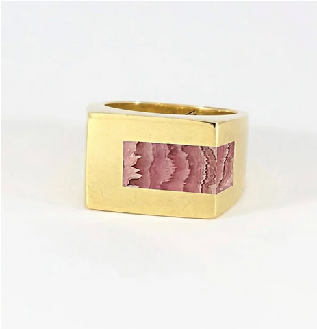 Legier rhodochrosite signet