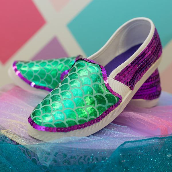 DIY Mermaid Shoes – Box Girls