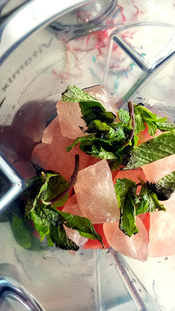 Watermelon mint frose margarita