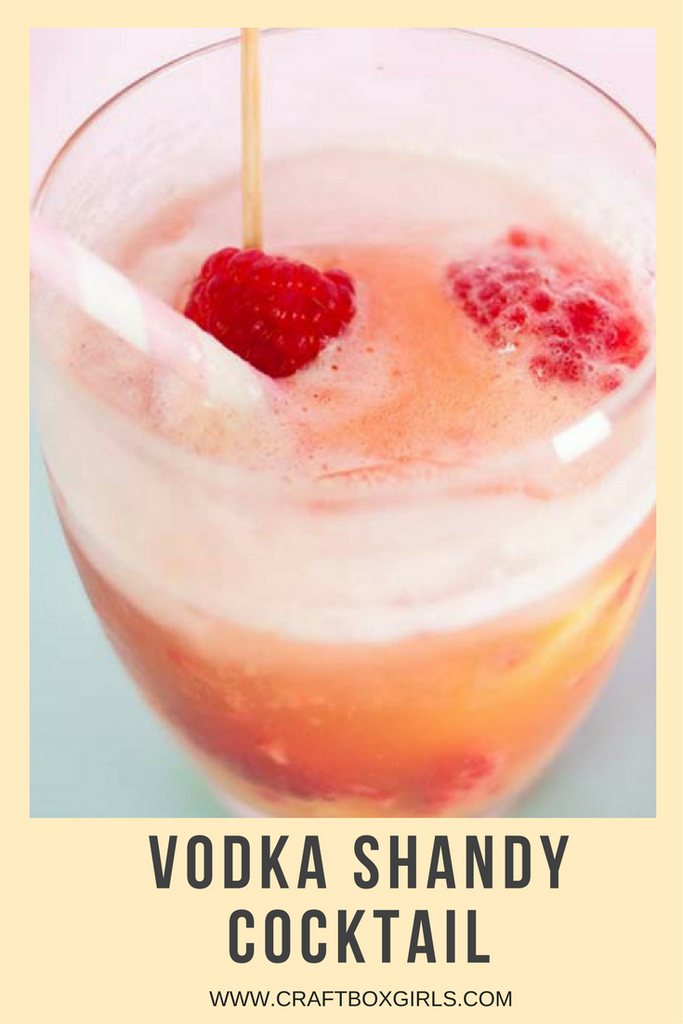 Vodka Shandy Cocktail
