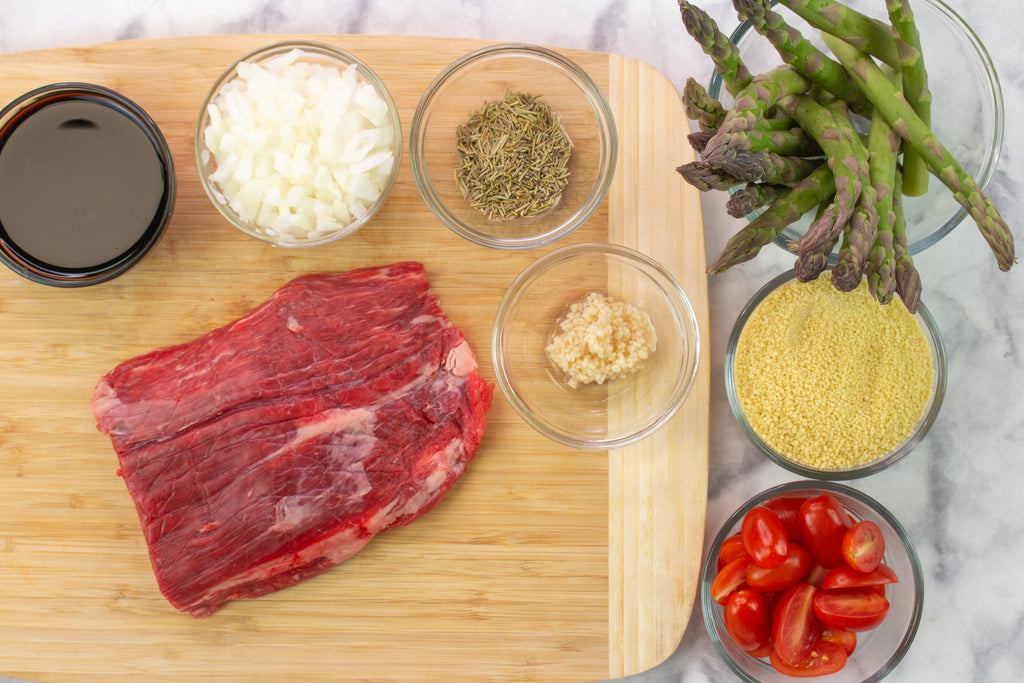 Meal Prep Balsamic Flank Steak