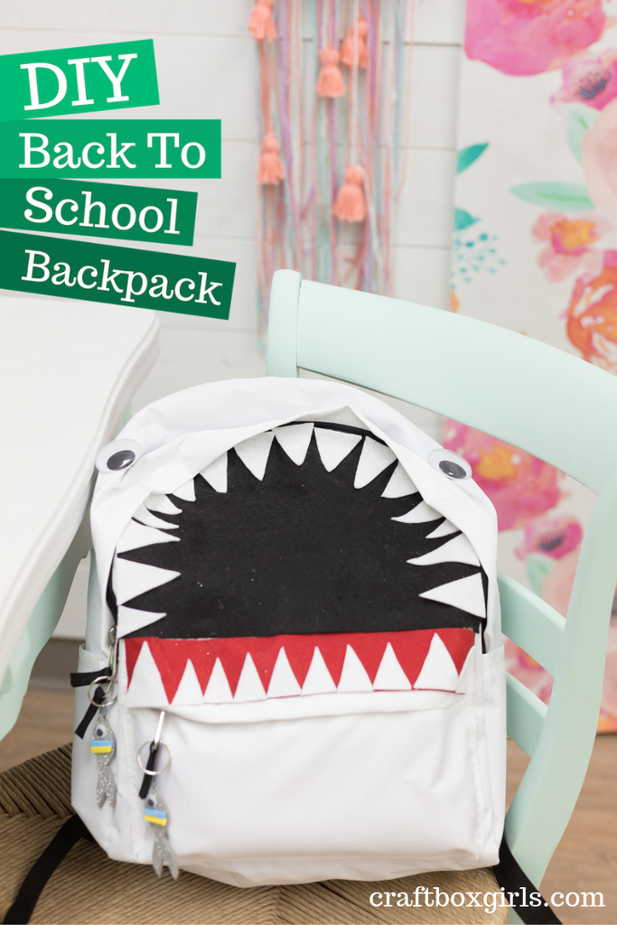 DIY Shark Back Pack Design