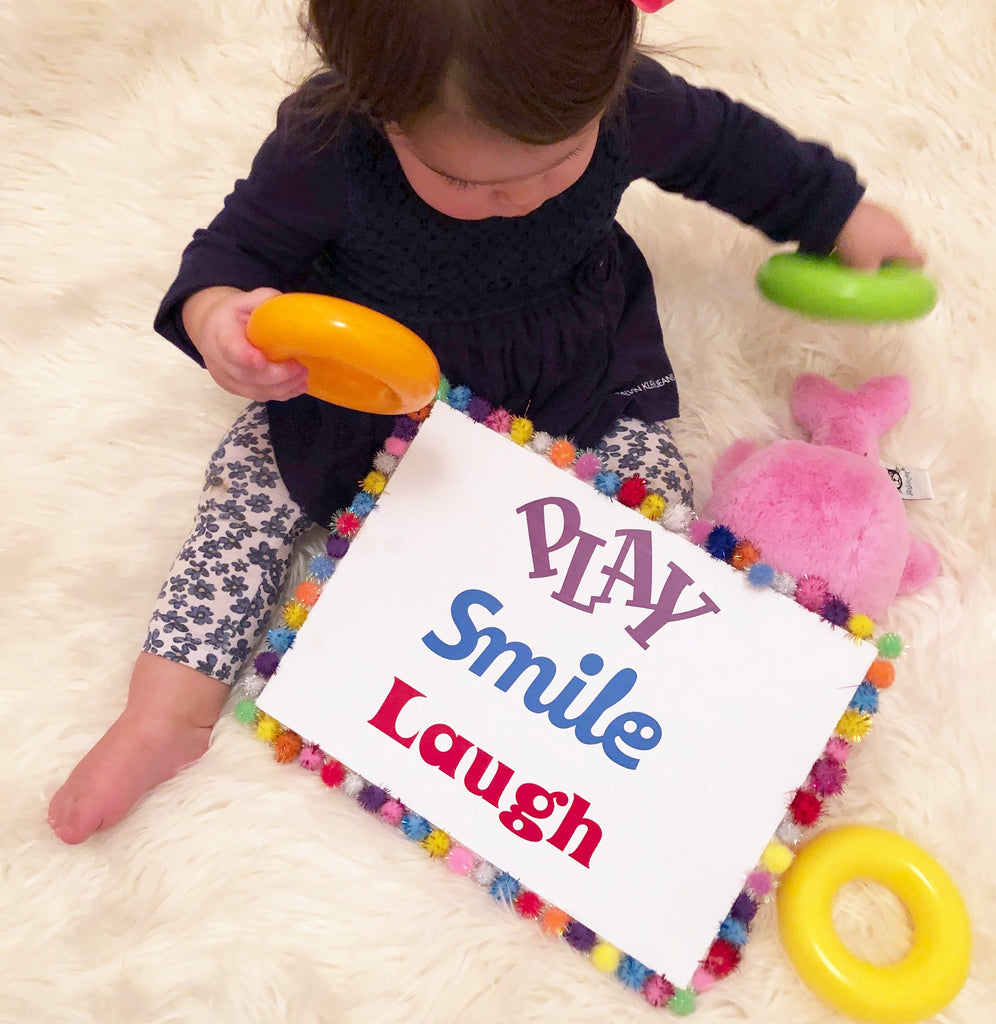 DIY Playroom Sign