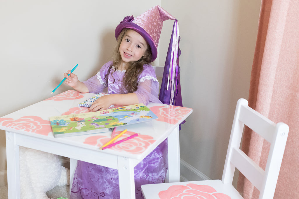 DIY Kids Reading Table