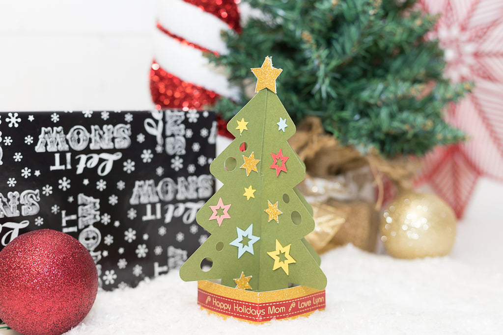 3D Christmas Tree Card