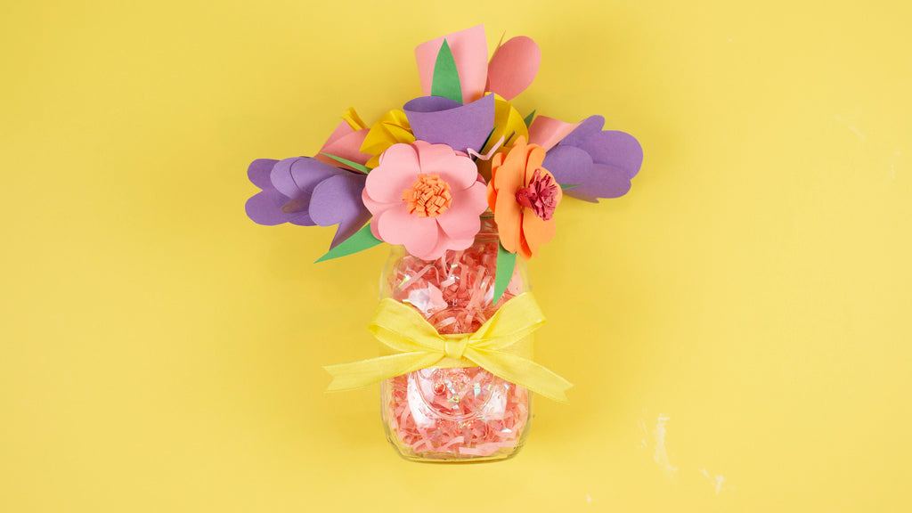 DIY Paper Flower Bouquet for Easter