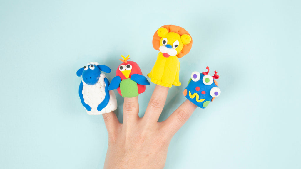 Clay Finger Puppets
