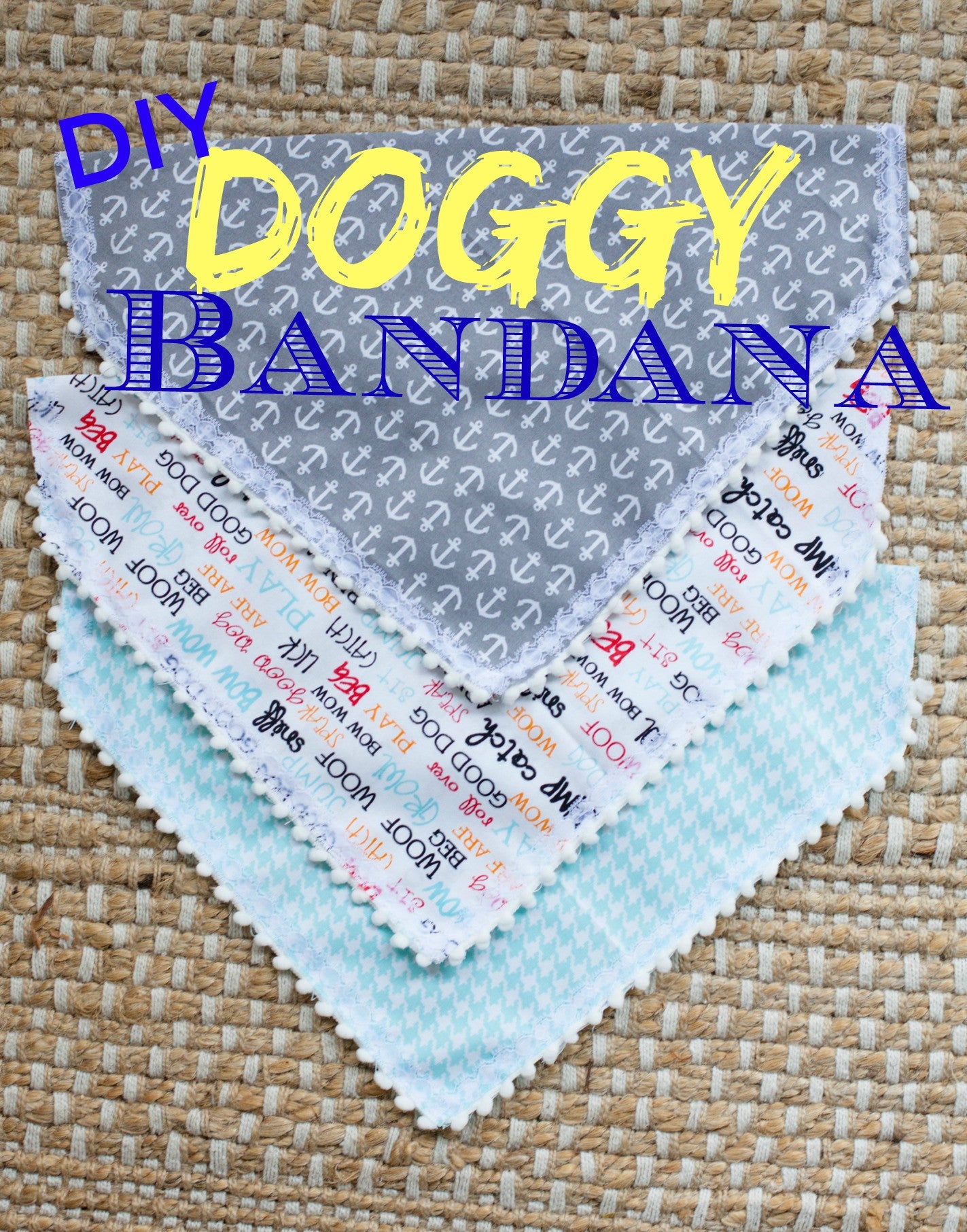 DIY Doggy Bandana