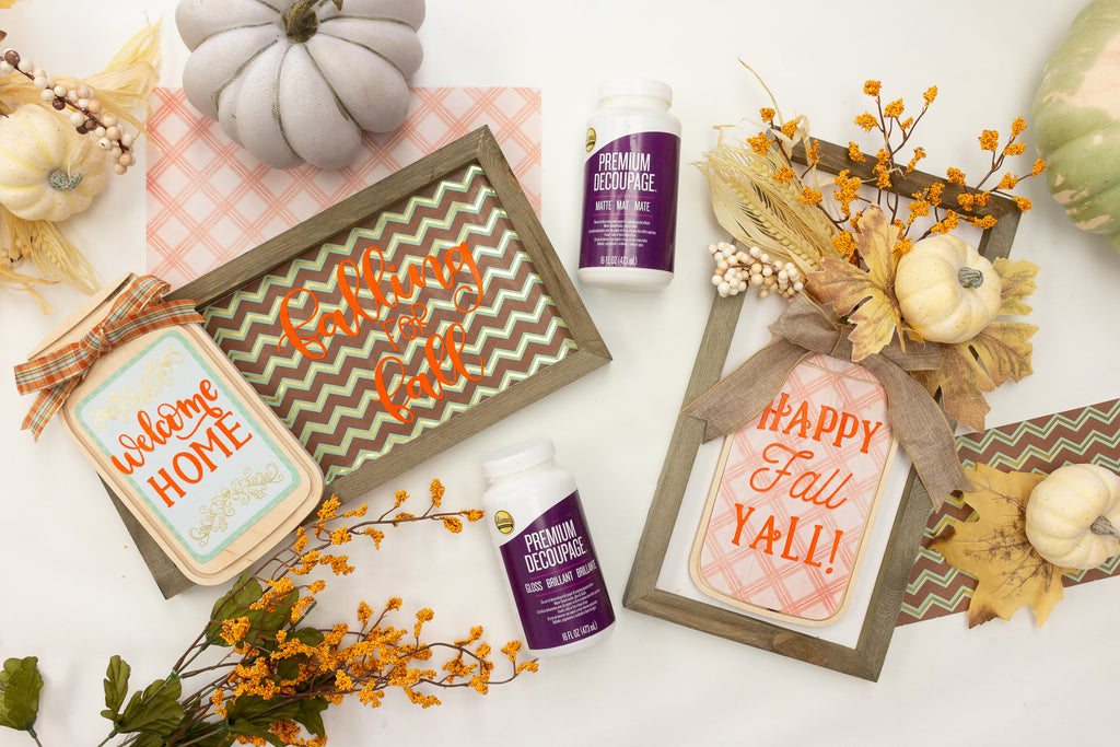 DIY Fall Home Decor Wall Sign 