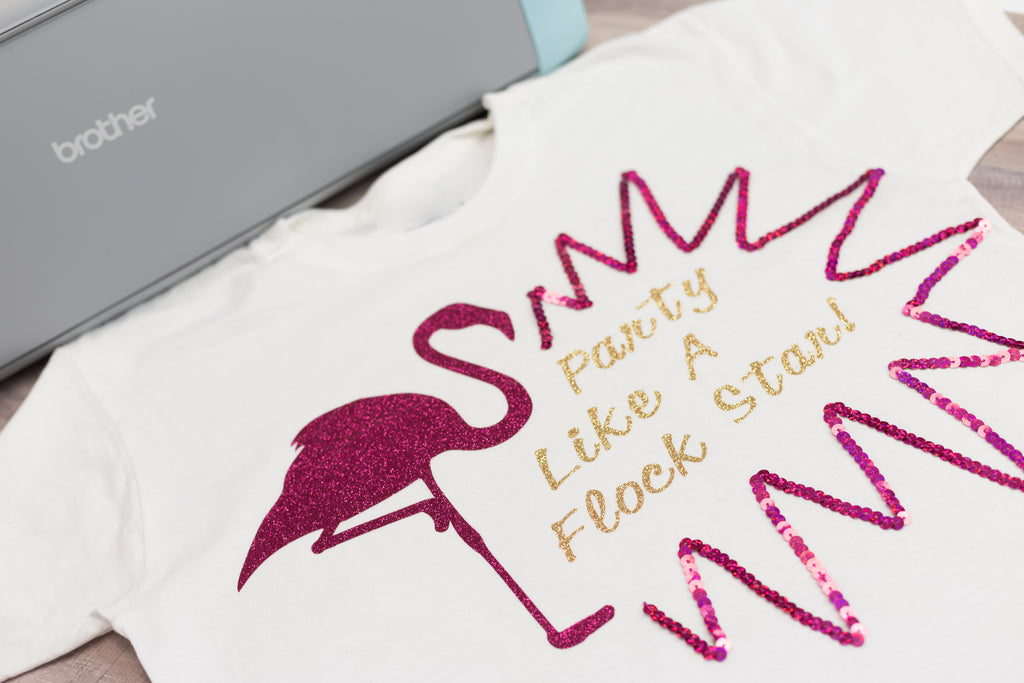 DIY Flamingo T-shirt