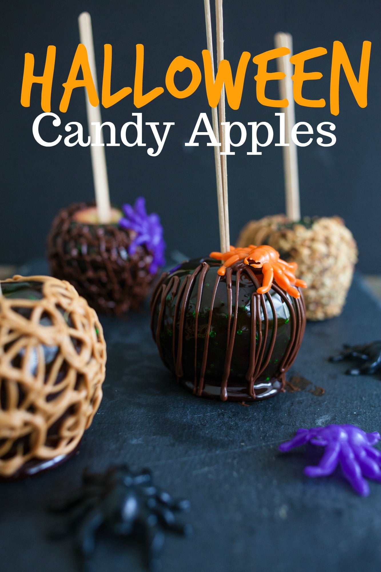 DIY Halloween Candy Apples