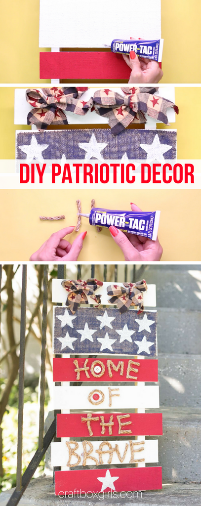 DIY Patriotic Pallet Sign