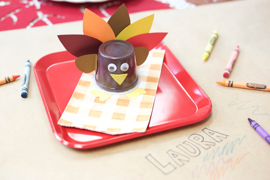 Kids Table Turkey Craft