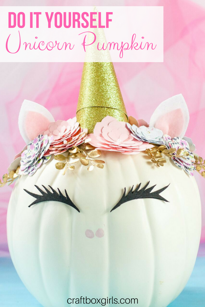 DIY Unicorn Pumpkin