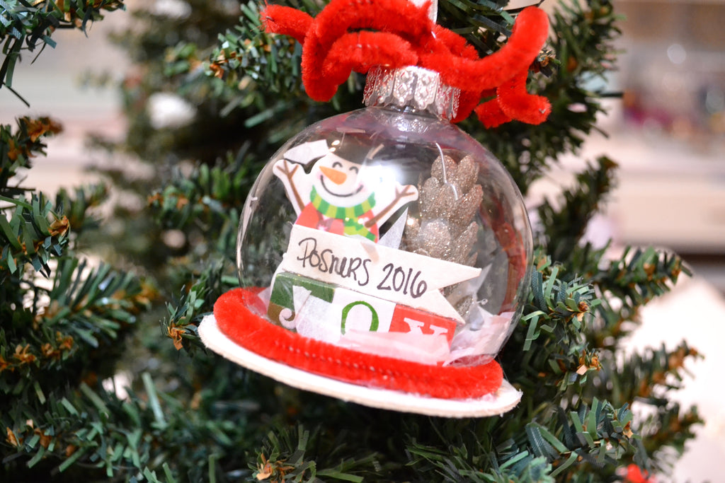 DIY Snow Globe Ornament