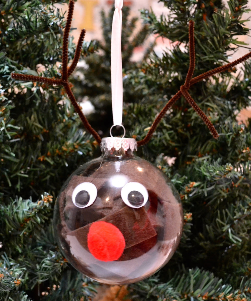 DIY Rudolph Ornament