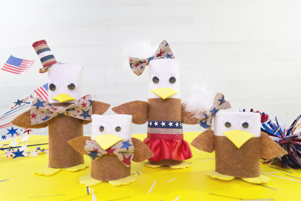 Toilet Paper Roll Eagles