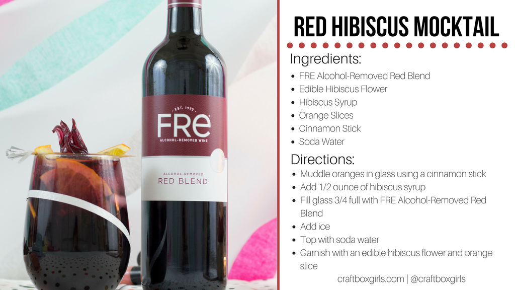 Red Hibiscus Mocktail
