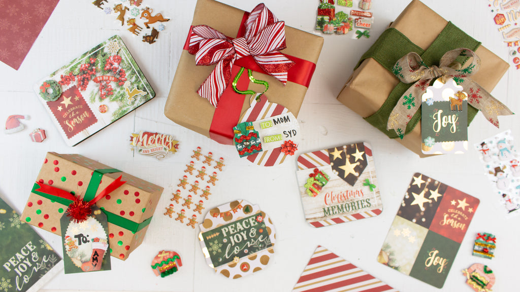 DIY Christmas Card and Gift Tags