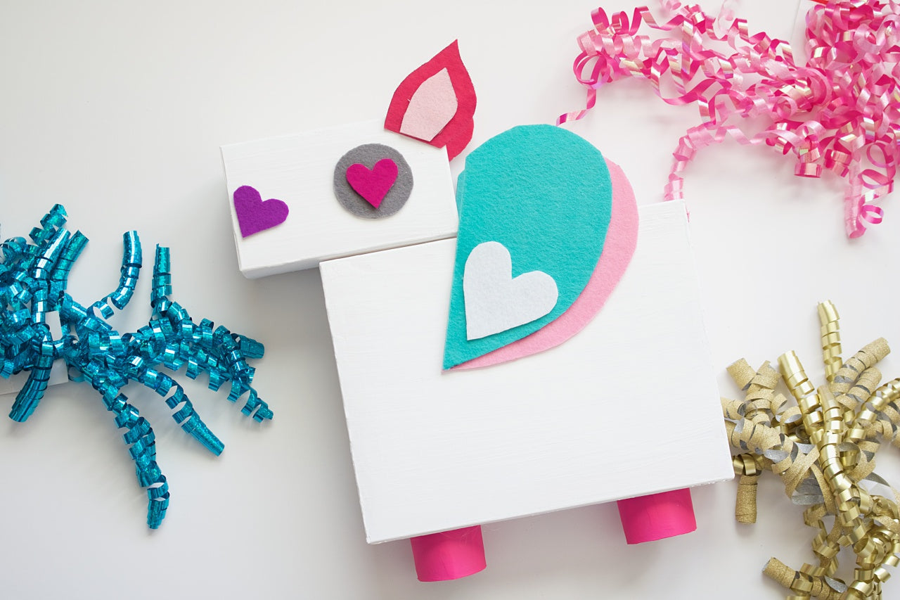 DIY Unicorn Valentine Holder