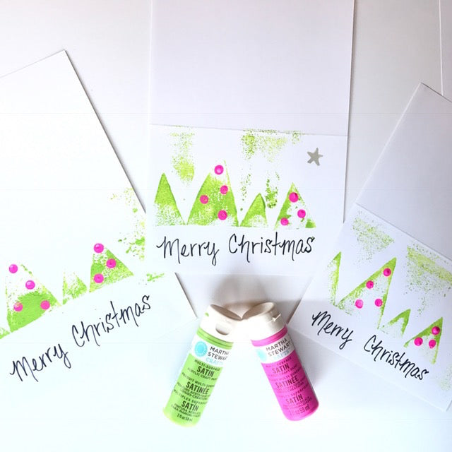 DIY Whimsical Holiday Cards