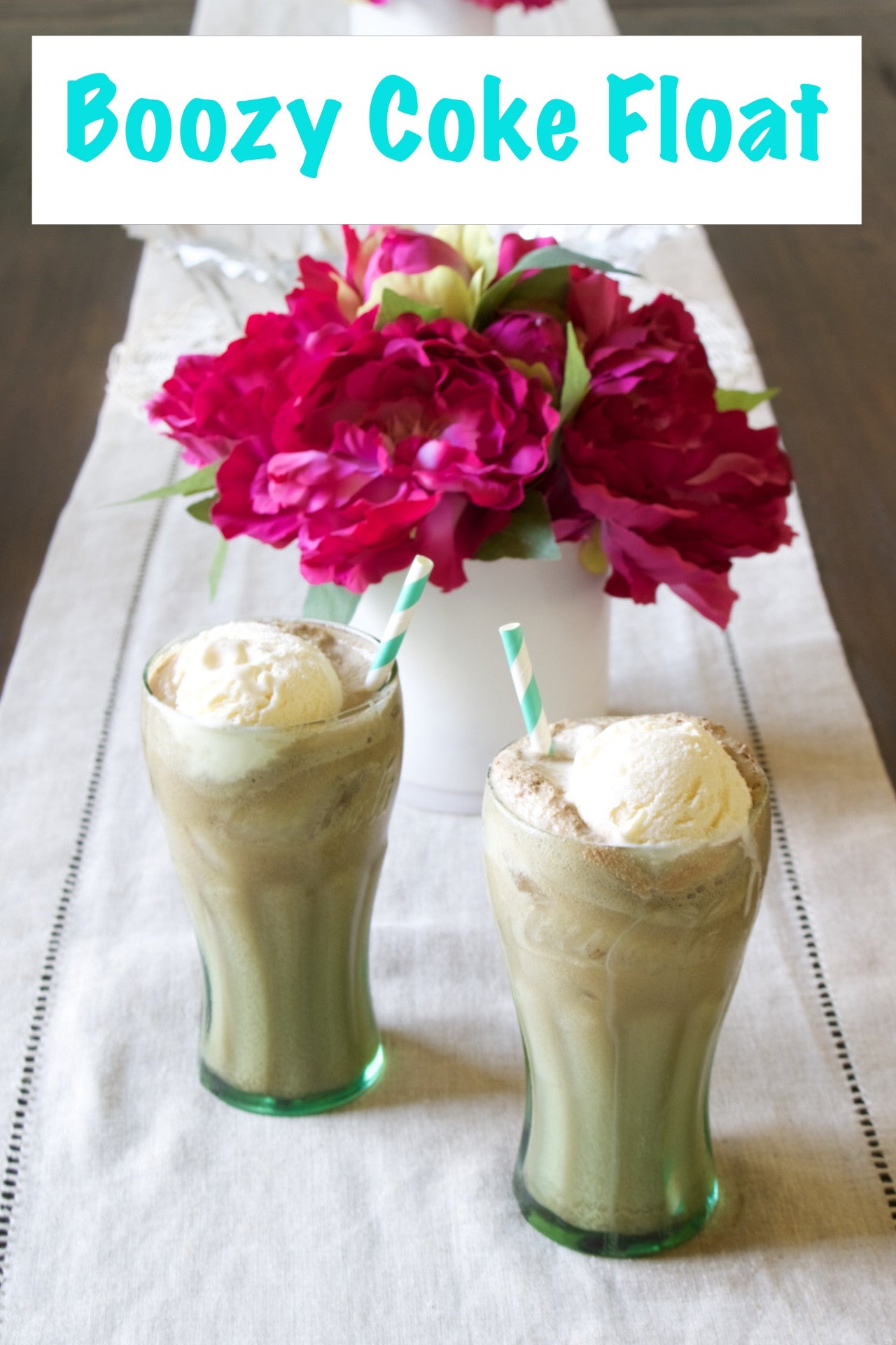 Boozy Coke Float