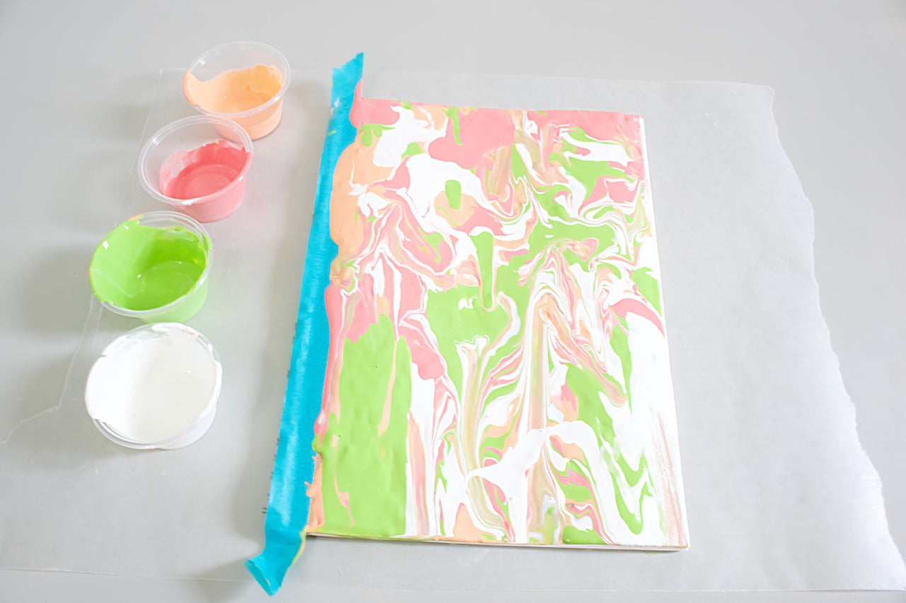 Back to School Marbled Notebooks