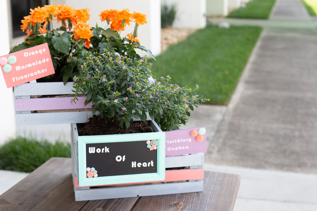 DIY Garden Crate