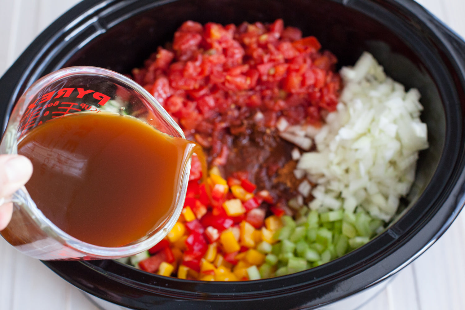 Slow cooked healthy turkey chili recipe