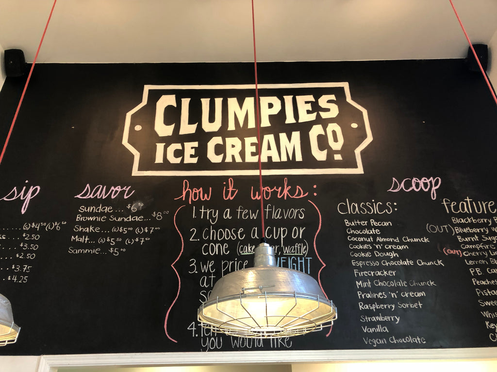 Clumpies Ice Cream Co Chattanooga