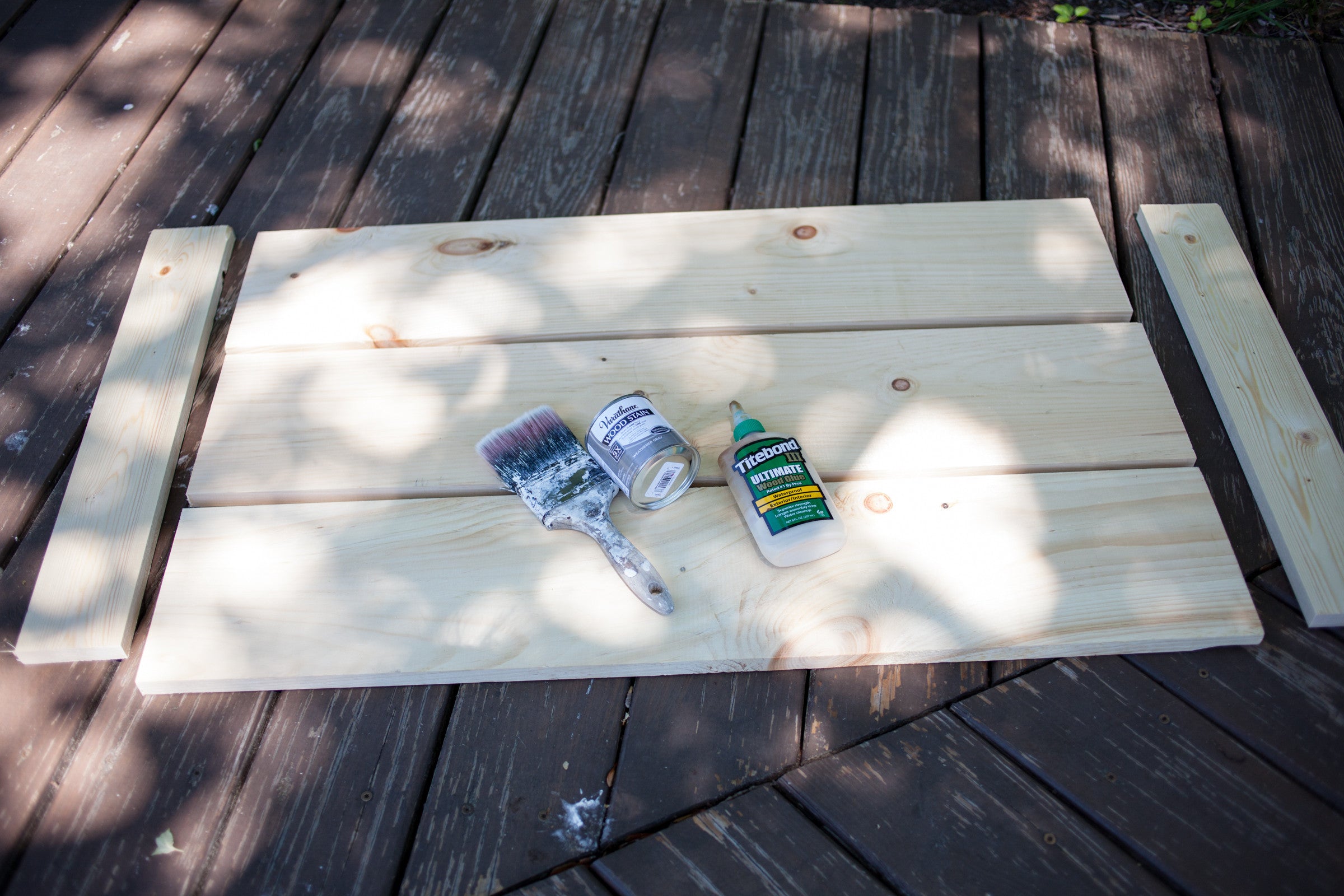 Step 1 of Industrial pipe desk