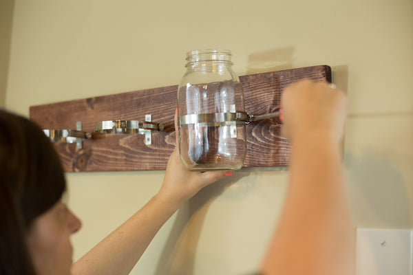 How to Build a Mason Jar Planter