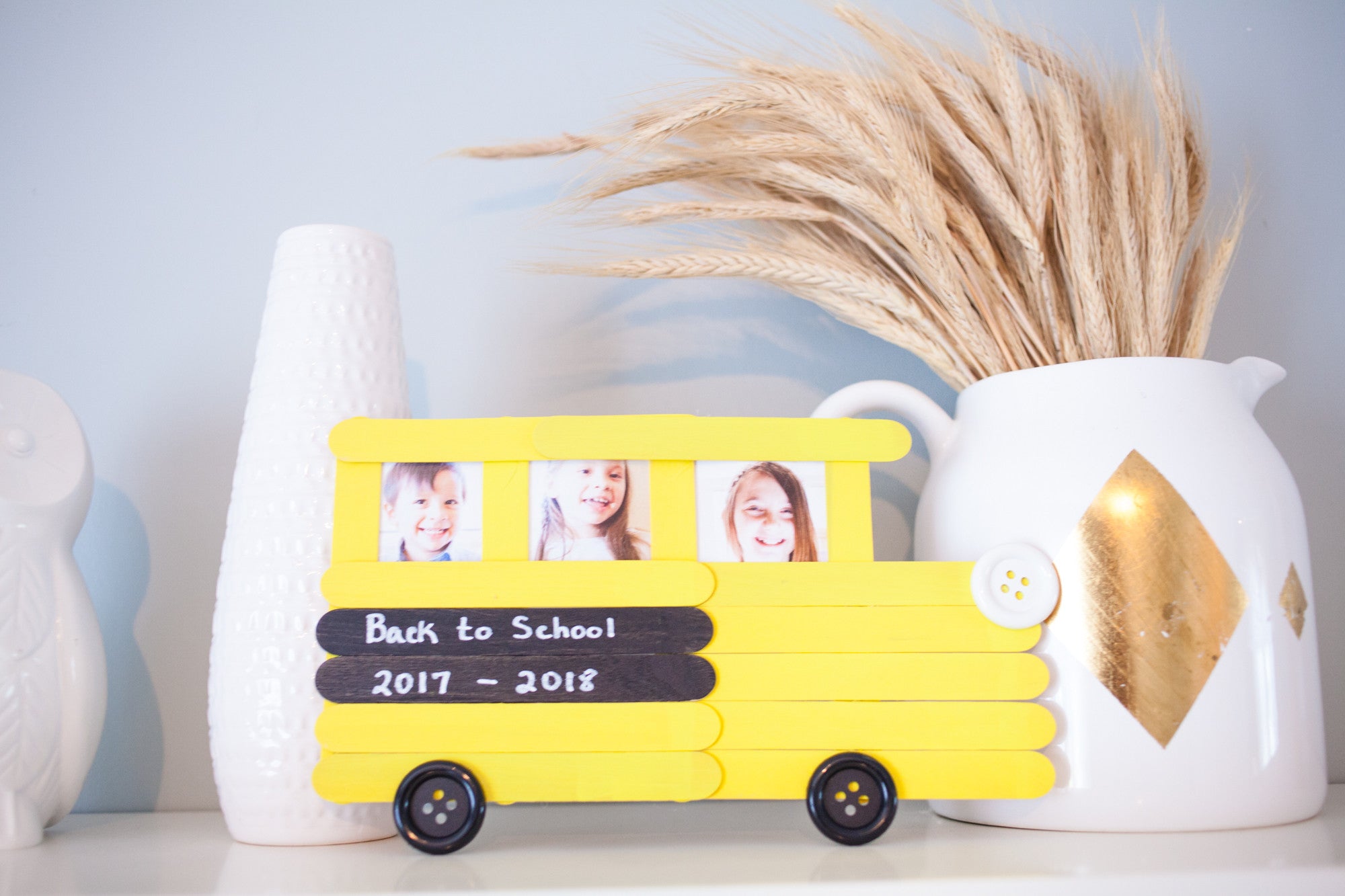 Back to School Bus Frame