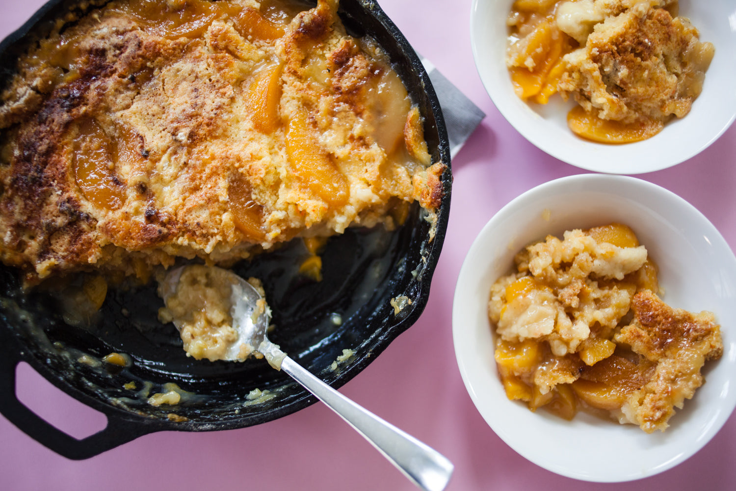 Easy Peach Cobbler Recipe