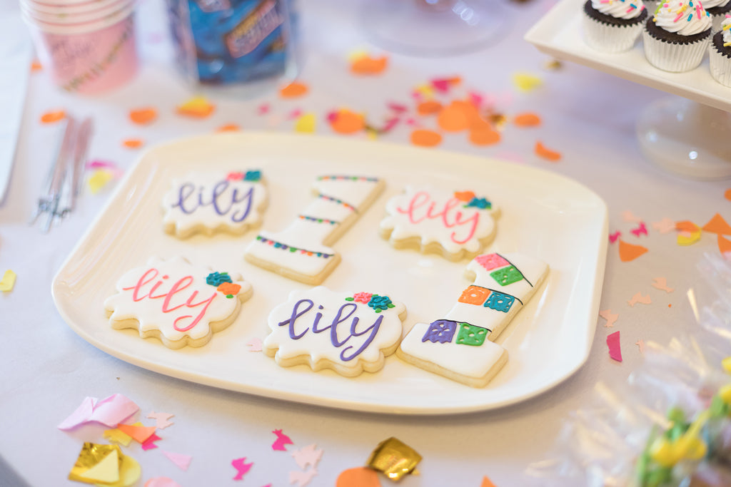 Llama Themed Cookies