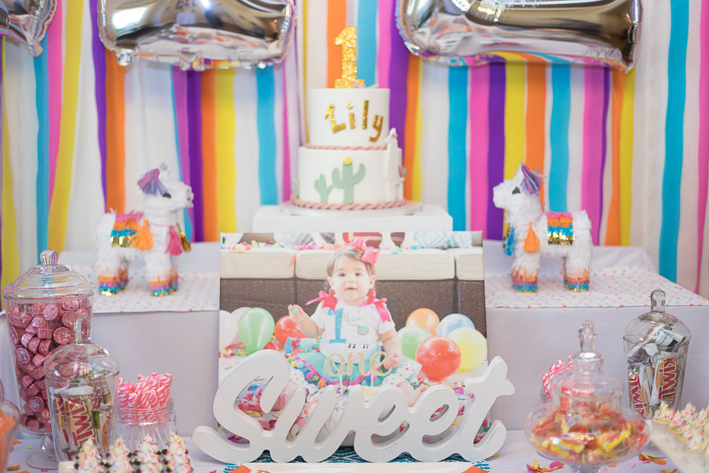 Llama First Birthday Party