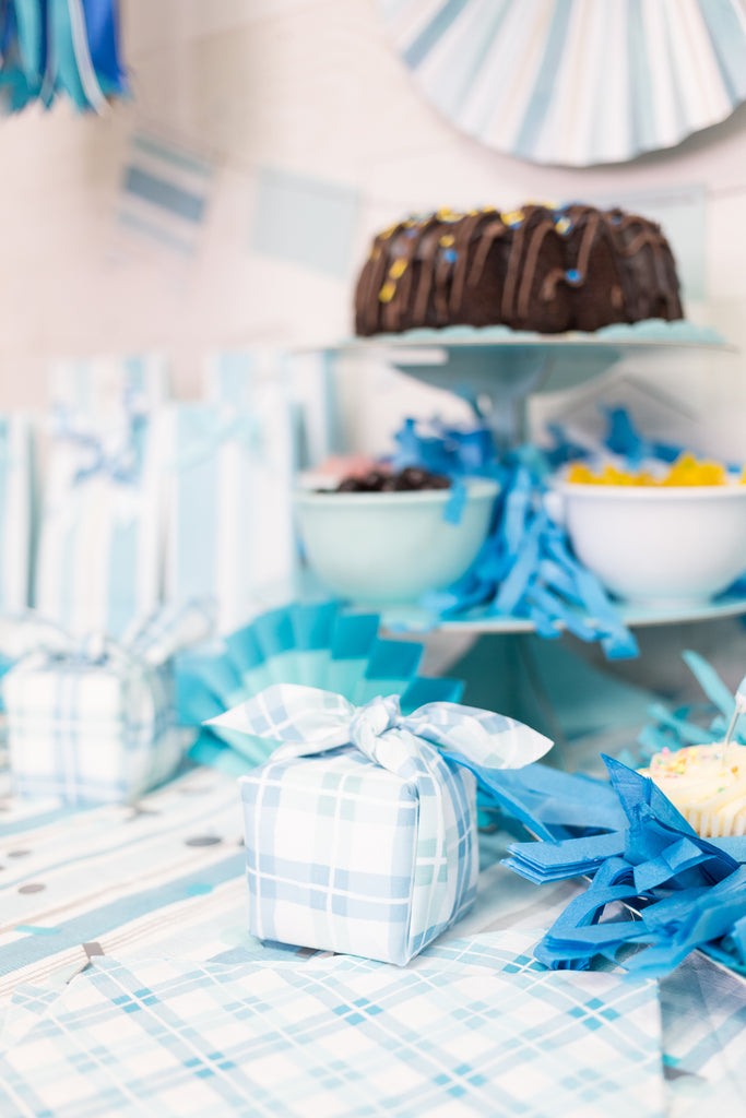Blue Ombre Baby Shower