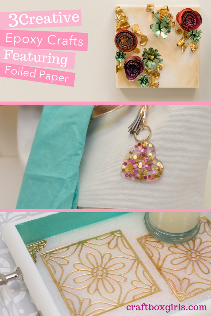 DIY Foiled Paper Crafts