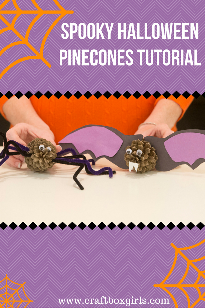 Halloween Pine Cone Crafts
