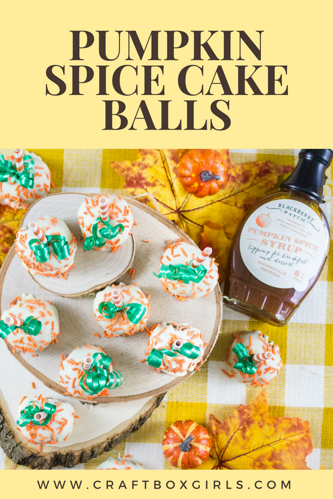 Pumpkin Spice Cake Balls Recipe