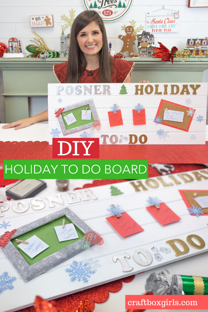 Holiday To Do Board with Sizzix Big Show