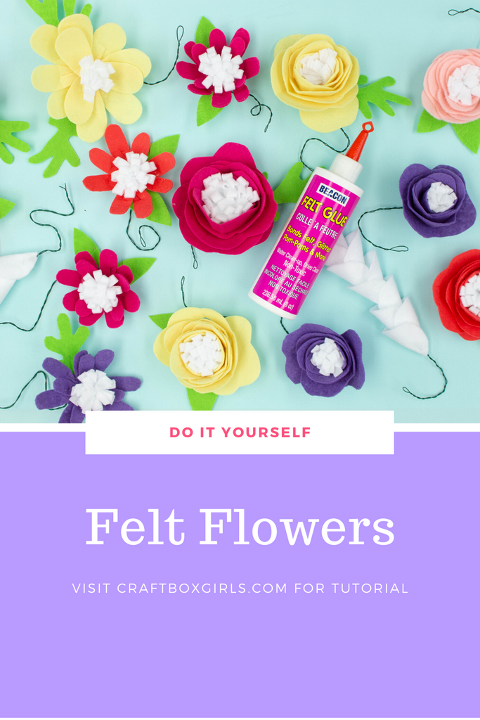 DIY Felt Flowers