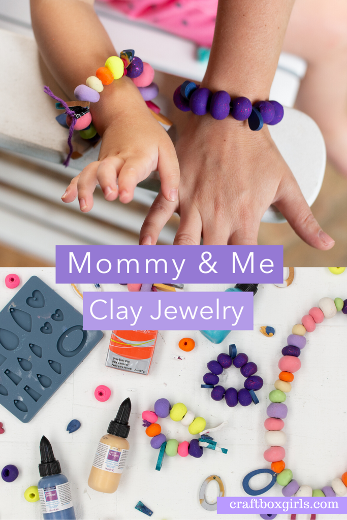 Mommy and Me Sculpey Liquid Jewelry