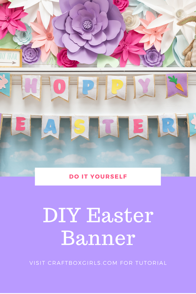 DIY Easter Felt Banner