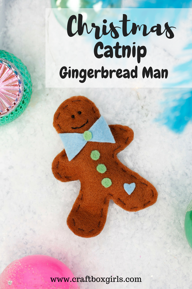 Catnip Gingerbread Man