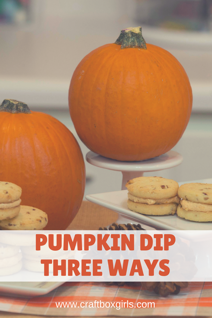 Pumpkin Dip Three Ways