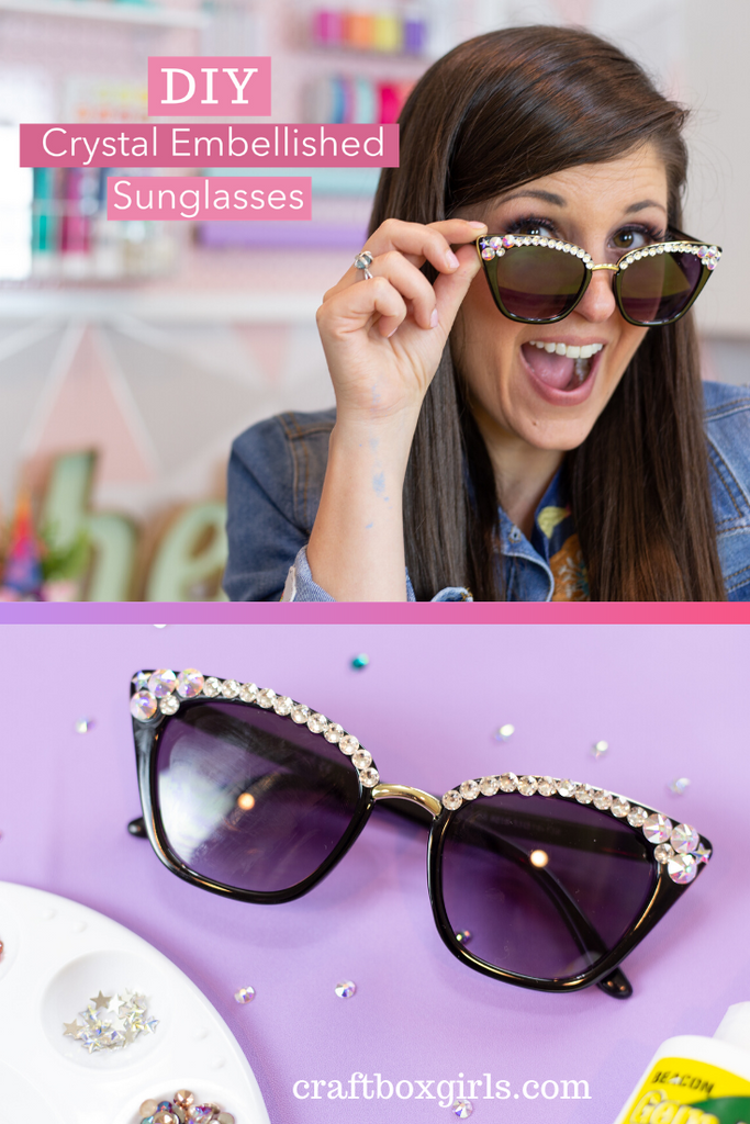 DIY Embellished Sunglasses