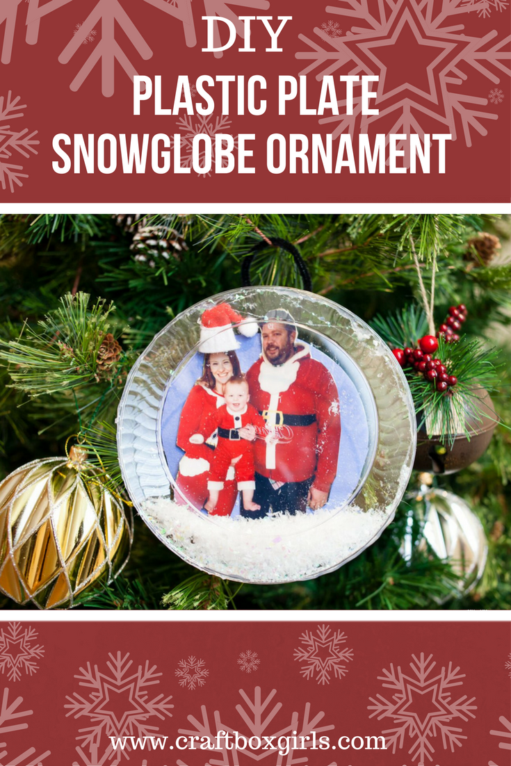 DIY Snow Globe Ornament for Kids